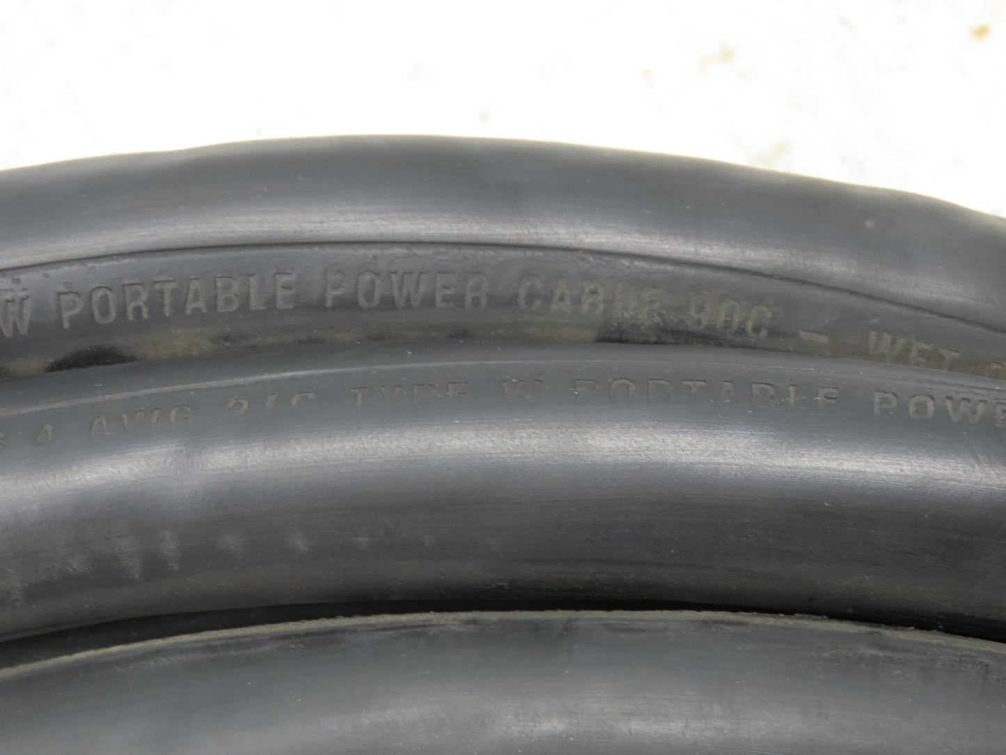 American Mustang 2/C #4 AWG Type W Portable Power Cable 2000V 60'