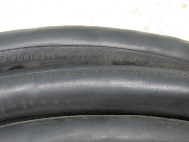 American Mustang 2/C #4 AWG Type W Portable Power Cable 2000V 60'