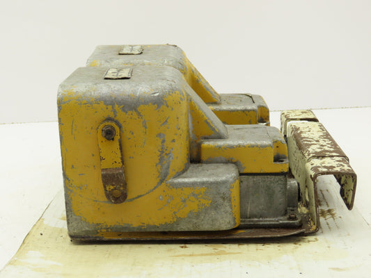 Ojiden OFL-TY1-SM2.KS Safety Guard Machine Foot Switch Double Pedal 10A 250V