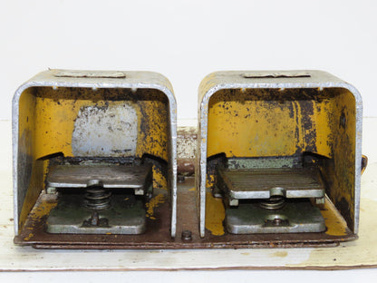 Ojiden OFL-TY1-SM2.KS Safety Guard Machine Foot Switch Double Pedal 10A 250V