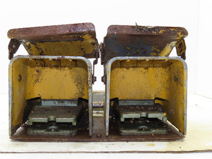 Ojiden OFL-TY1-SM2.KS Safety Guard Machine Foot Switch Double Pedal 10A 250V