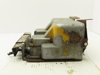 Ojiden OFL-TY1-SM2.KS Safety Guard Machine Foot Switch Double Pedal 10A 250V