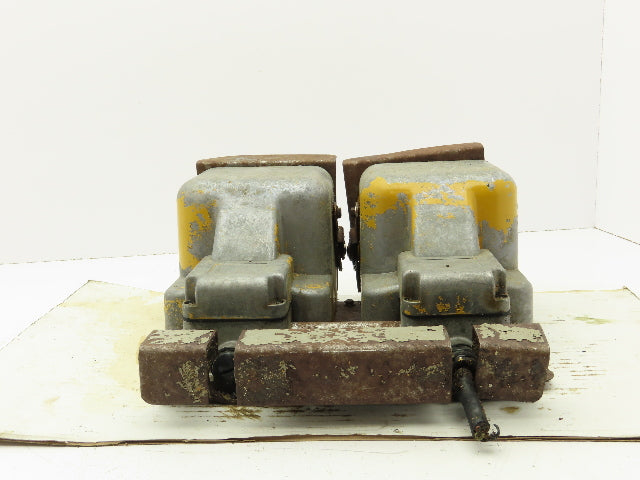 Ojiden OFL-TY1-SM2.KS Safety Guard Machine Foot Switch Double Pedal 10A 250V