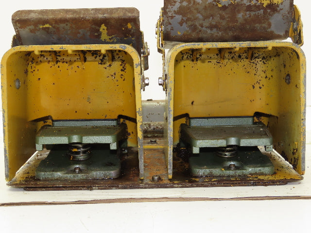 Ojiden OFL-TY1-SM2.KS Safety Guard Machine Foot Switch Double Pedal 10A 250V