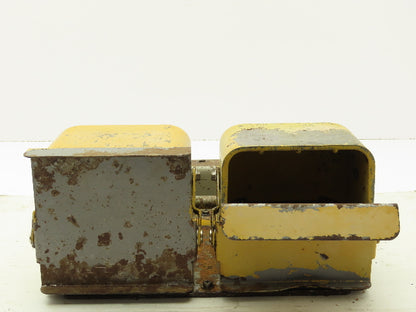 Ojiden OFL-TY1-SM2.KS Safety Guard Machine Foot Switch Double Pedal 10A 250V