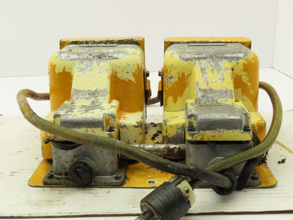 Ojiden OFL-TY1-SM2.KS Safety Guard Machine Foot Switch Double Pedal 10A 250V