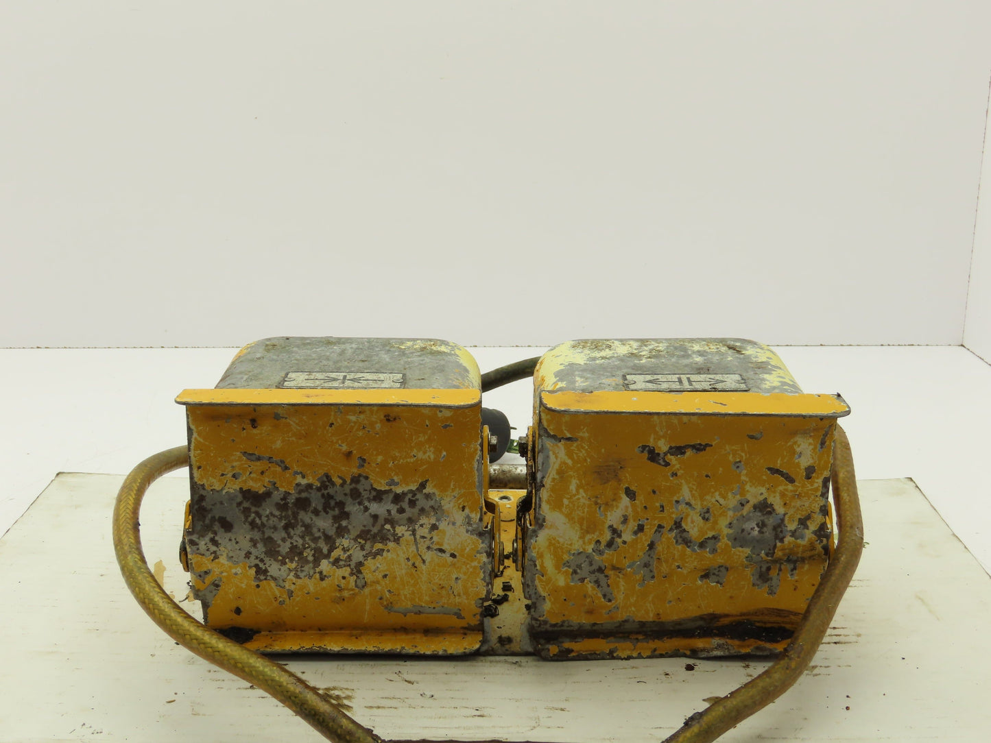 Ojiden OFL-TY1-SM2.KS Safety Guard Machine Foot Switch Double Pedal 10A 250V