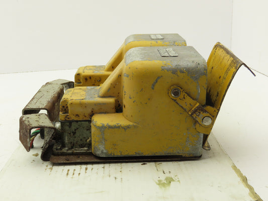 Ojiden OFL-TY1-SM2.KS Safety Guard Machine Foot Switch Double Pedal 10A 250V