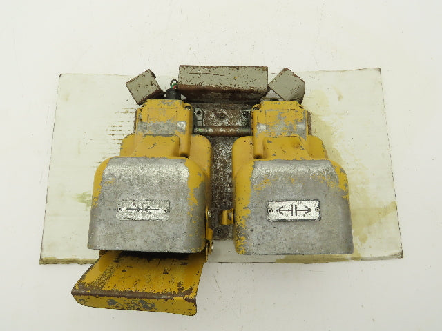 Ojiden OFL-TY1-SM2.KS Safety Guard Machine Foot Switch Double Pedal 10A 250V