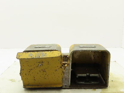 Ojiden OFL-TY1-SM2.KS Safety Guard Machine Foot Switch Double Pedal 10A 250V