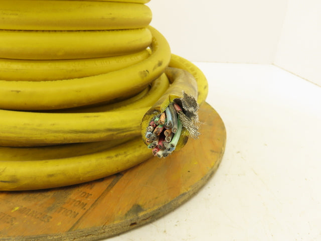 Super Trex 88827 24/C 16 AWG Wire MTW Flexing Yellow Pendent Cable 600V 90C 67'