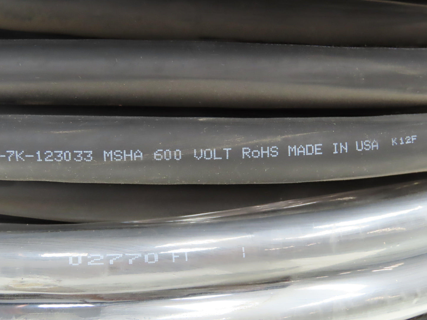 Carol 12/6C Super Vu-Tron SOOW 90C Power Cord 12 Awg 6 Conductor 250'