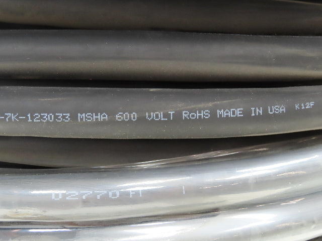 Carol 12/6C Super Vu-Tron SOOW 90C Power Cord 12 Awg 6 Conductor 250'