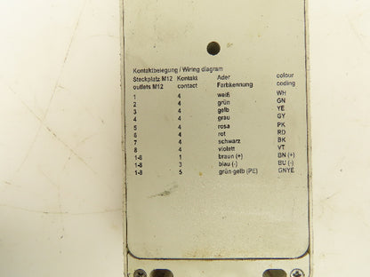 Weidmuller 945 675 Sensor Signal Distributor Splitter Box 8-Port 10-30VDC