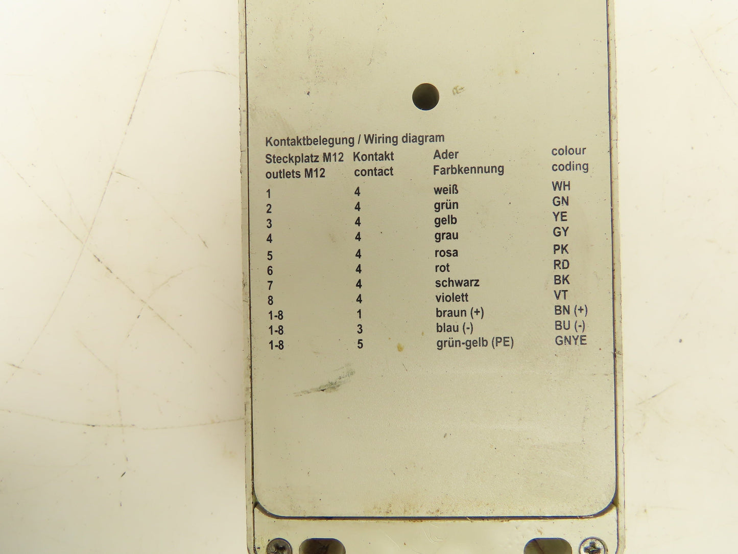 Weidmuller 945 675 Sensor Signal Distributor Splitter Box 8-Port 10-30VDC