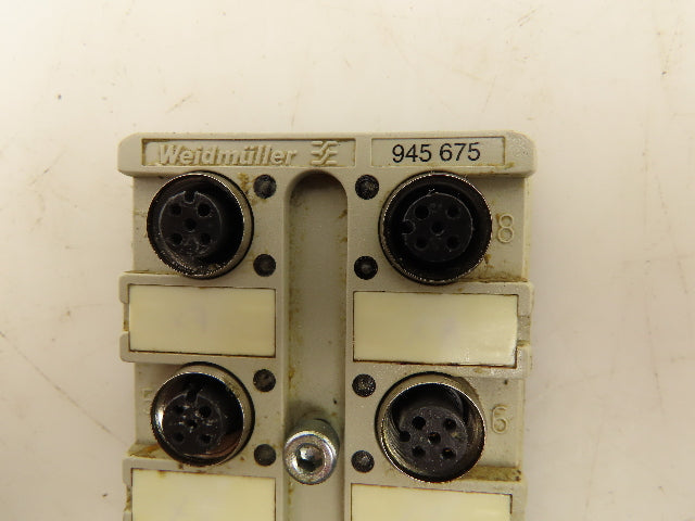 Weidmuller 945 675 Sensor Signal Distributor Splitter Box 8-Port 10-30VDC