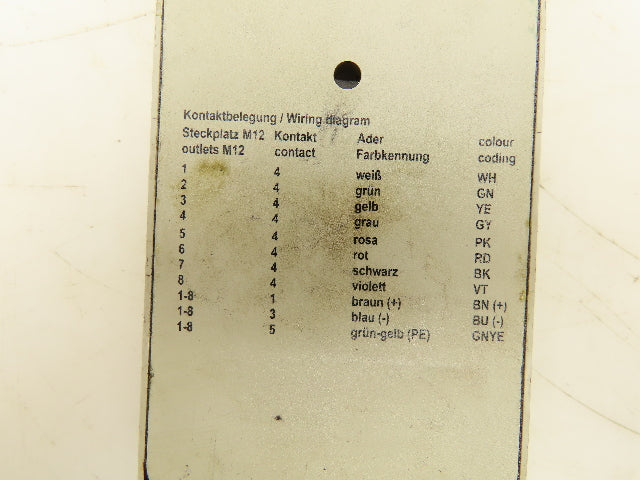 Weidmuller 945 676 Sensor Signal Distributor Splitter Box 8-Port 10-30VDC