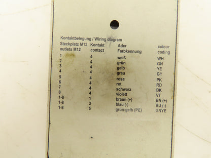 Weidmuller 945 676 Sensor Signal Distributor Splitter Box 8-Port 10-30VDC