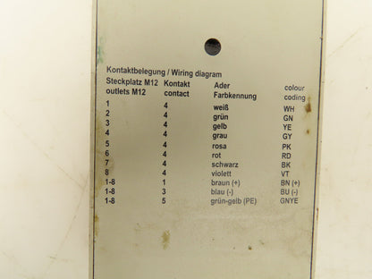 Weidmuller 945 677 Sensor Signal Distributor Splitter Box 8-Port 10-30VDC