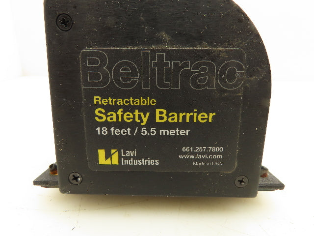 Lavi Industries Beltrac Retractable Safety Barrier 18' / 5.5 m Lot of 2