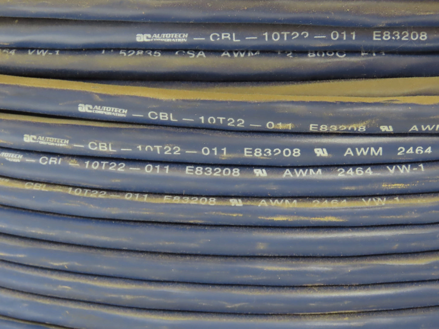 AC Autotech CBL-10T22-011 Resolver Cable 10C 22 Awg 22/10 Shielded Wire 1000'