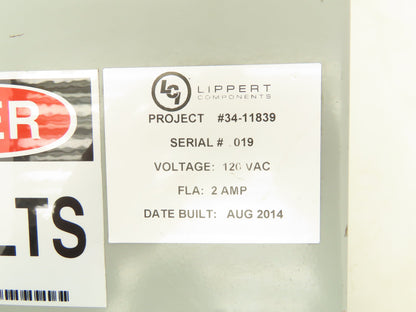 Wiegmann N412121206C Electrical Enclosure 12x12x6" Hinged Door Nema 3R