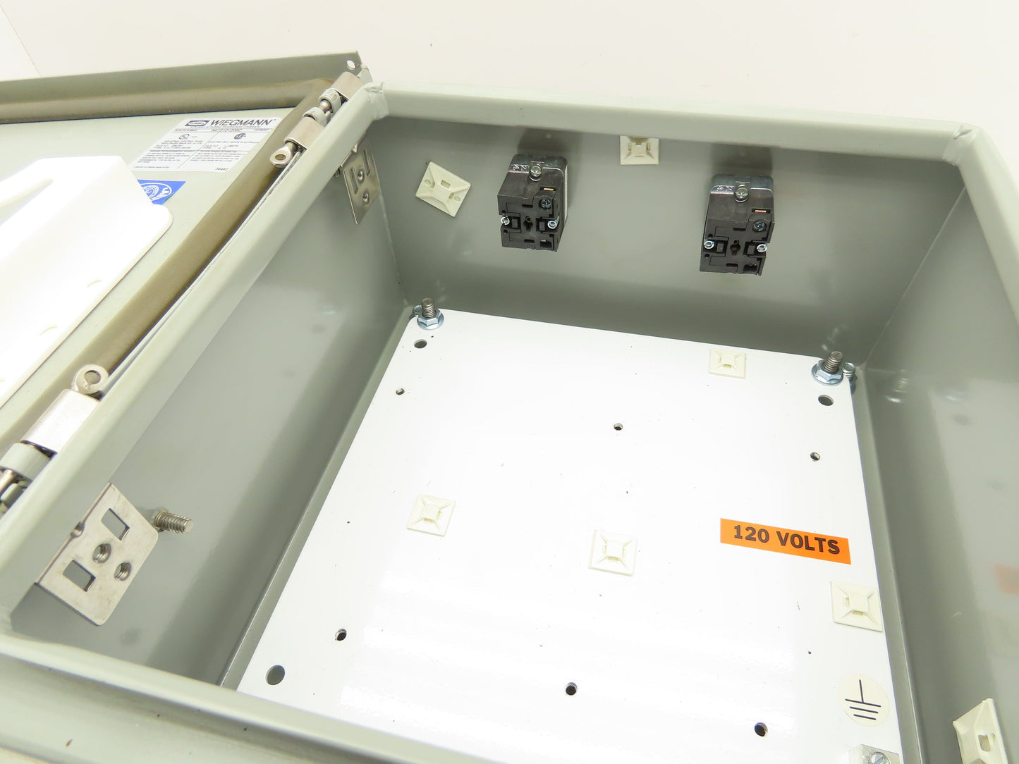 Wiegmann N412121206C Electrical Enclosure 12x12x6" Hinged Door Nema 3R
