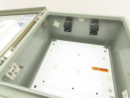 Wiegmann N412121206C Electrical Enclosure 12x12x6" Hinged Door Nema 3R