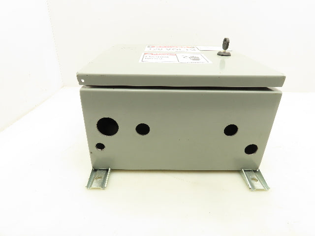 Wiegmann N412121206C Electrical Enclosure 12x12x6" Hinged Door Nema 3R