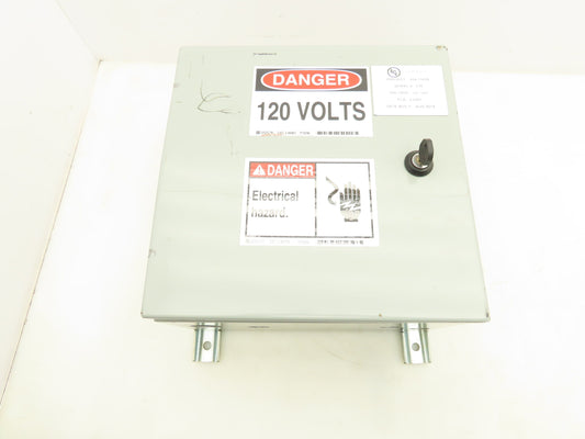 Wiegmann N412121206C Electrical Enclosure 12x12x6" Hinged Door Nema 3R