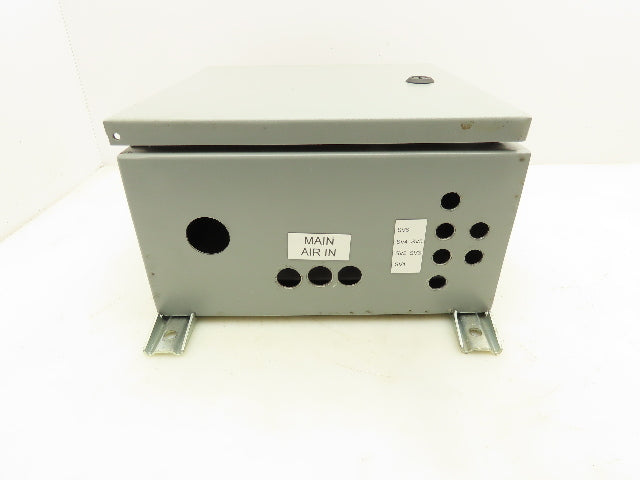 Wiegmann N412121206C Electrical Enclosure 12x12x6" Hinged Door Nema 3R