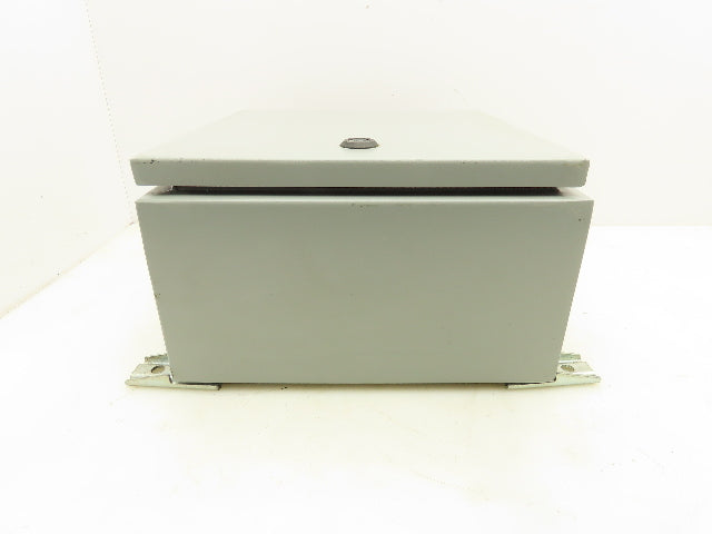 Wiegmann N412121206C Electrical Enclosure 12x12x6" Hinged Door Nema 3R