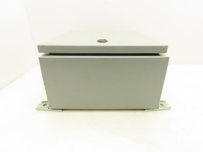 Wiegmann N412121206C Electrical Enclosure 12x12x6" Hinged Door Nema 3R