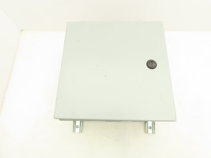 Wiegmann N412121206C Electrical Enclosure 12x12x6" Hinged Door Nema 3R
