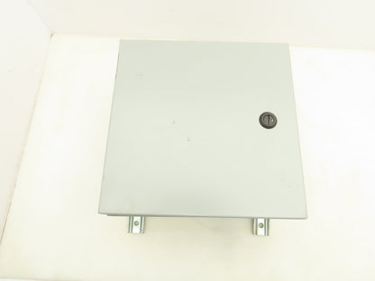 Wiegmann N412121206C Electrical Enclosure 12x12x6" Hinged Door Nema 3R