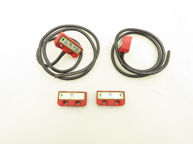 SPC-111007 Non Contact Safety Interlock Switch 0.2A 2 N.O. 1 N.O. Lot Of 2