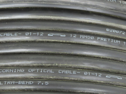 Corning Systems Fiber Optic Cable 12 MM50 Pretium 150 Ultra Bend 7.5 TB2 1000'