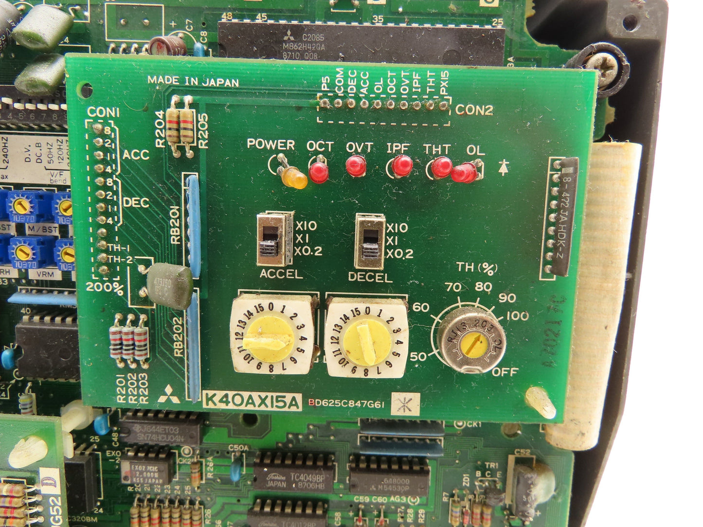 Mitsubishi FR-K420-1.5K AC Drive Transistor Inverter VFD 2HP 230V 3PH