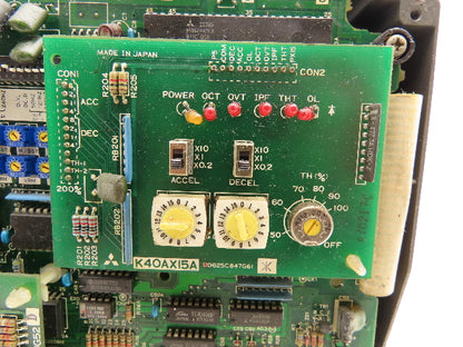 Mitsubishi FR-K420-1.5K AC Drive Transistor Inverter VFD 2HP 230V 3PH