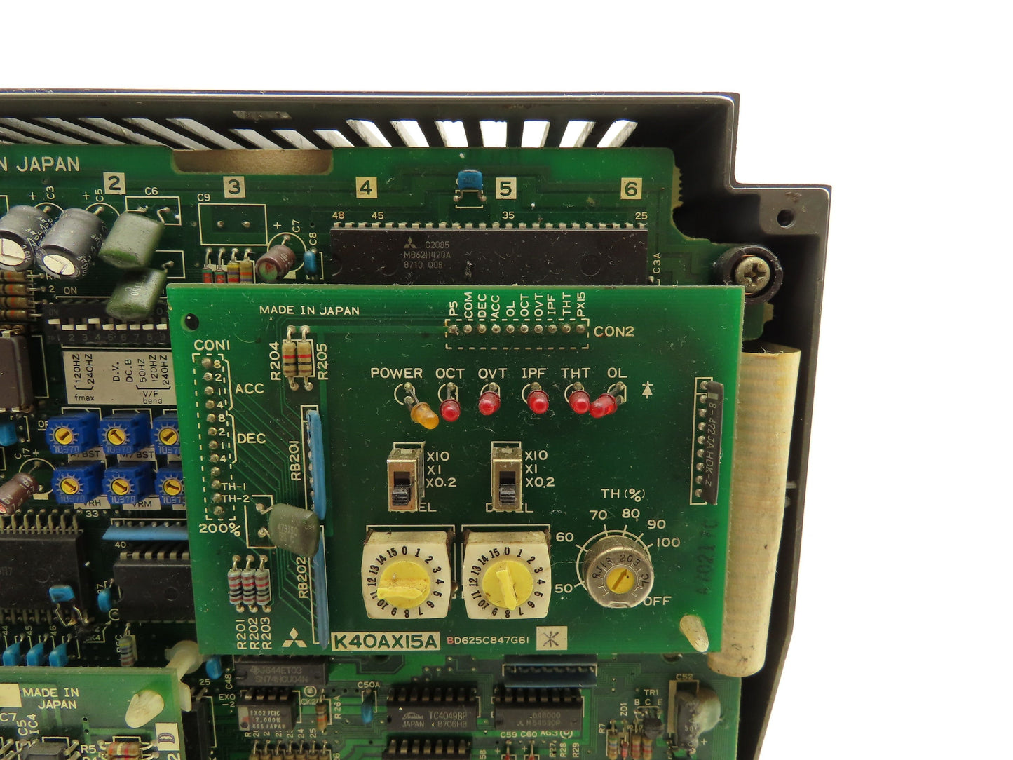 Mitsubishi FR-K420-1.5K AC Drive Transistor Inverter VFD 2HP 230V 3PH