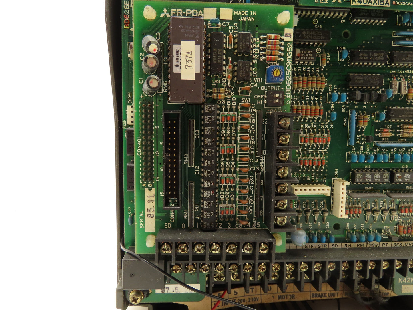 Mitsubishi FR-K420-1.5K AC Drive Transistor Inverter VFD 2HP 230V 3PH