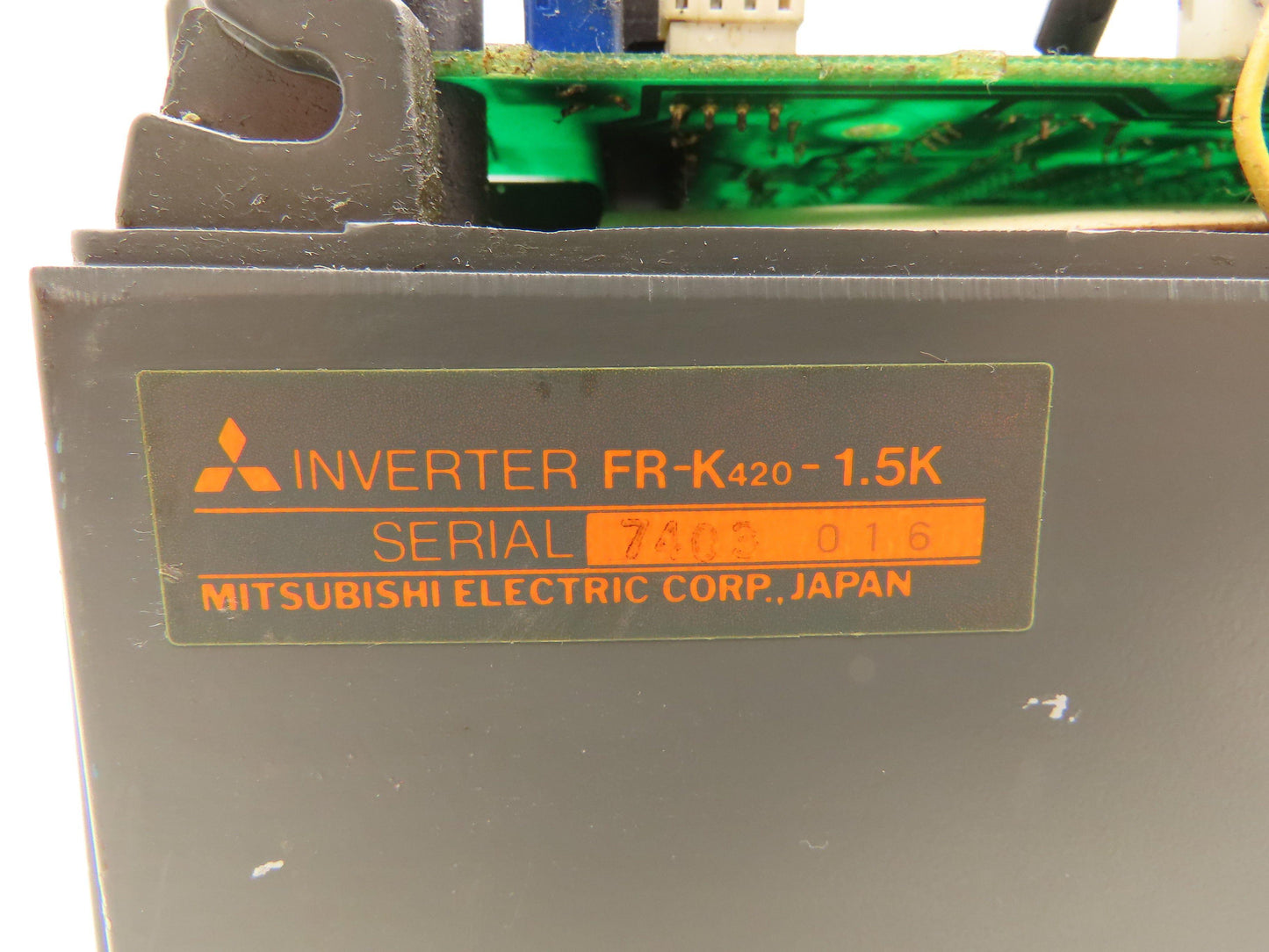 Mitsubishi FR-K420-1.5K AC Drive Transistor Inverter VFD 2HP 230V 3PH