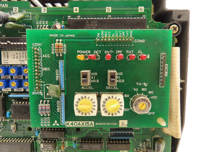 Mitsubishi FR-K420-1.5K AC Drive Transistor Inverter VFD 2HP 230V 3PH