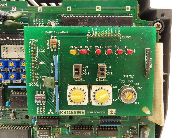 Mitsubishi FR-K420-1.5K AC Drive Transistor Inverter VFD 2HP 230V 3PH