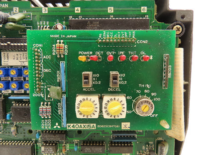 Mitsubishi FR-K420-1.5K AC Drive Transistor Inverter VFD 2HP 230V 3PH