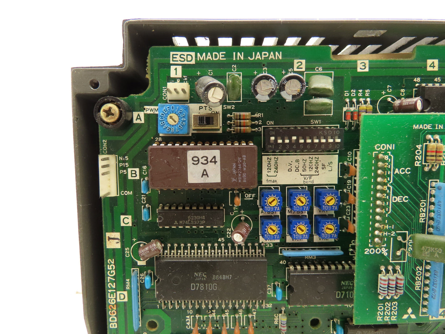 Mitsubishi FR-K420-1.5K AC Drive Transistor Inverter VFD 2HP 230V 3PH