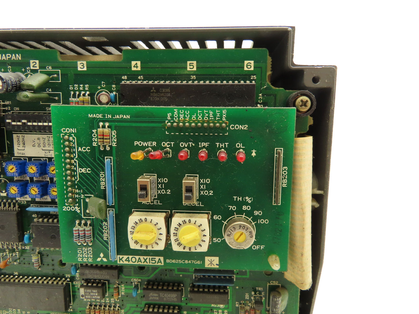 Mitsubishi FR-K420-1.5K AC Drive Transistor Inverter VFD 2HP 230V 3PH