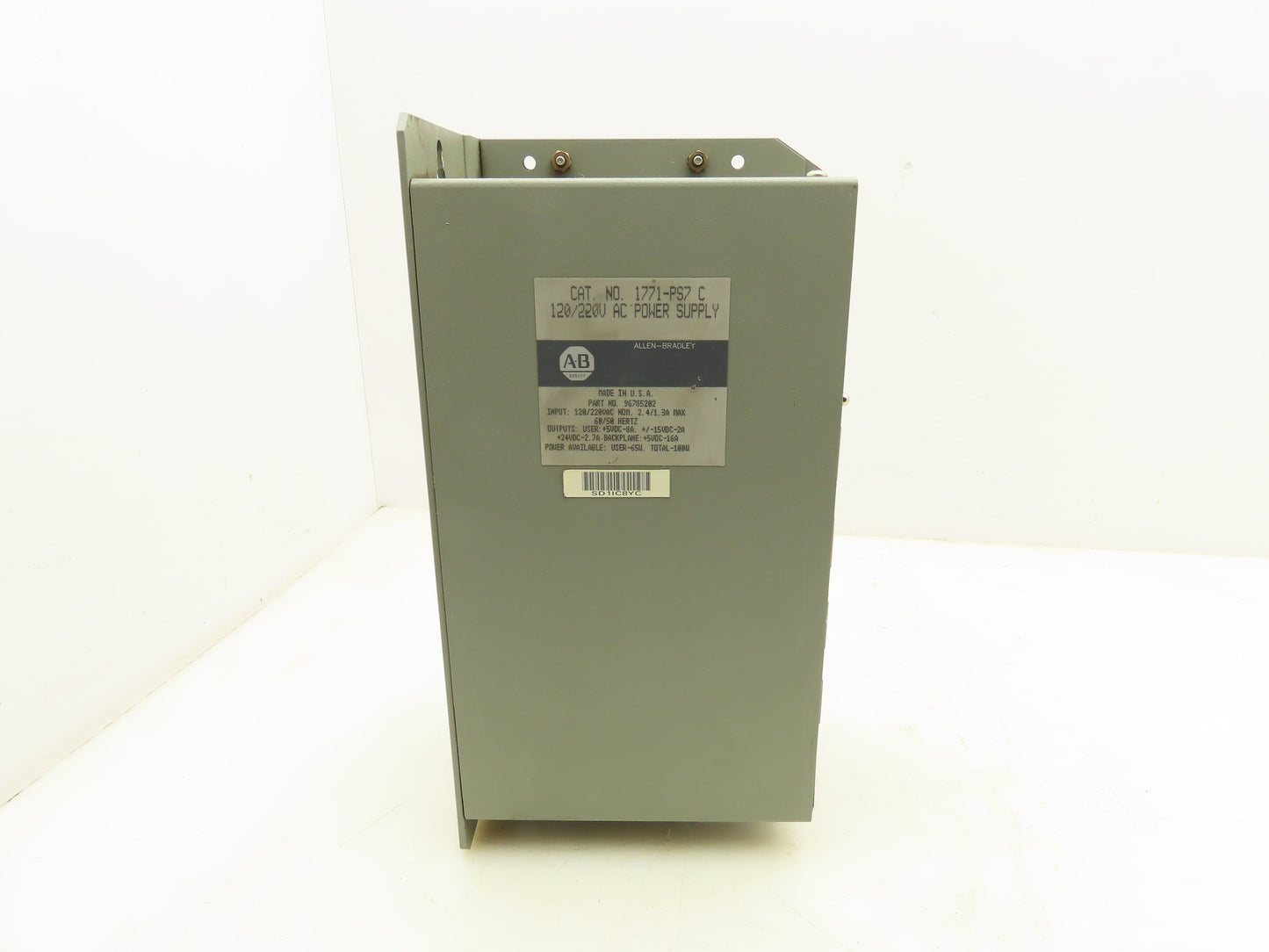 Allen Bradley 1771-PS7 Power Supply Module 120-220VAC Series C