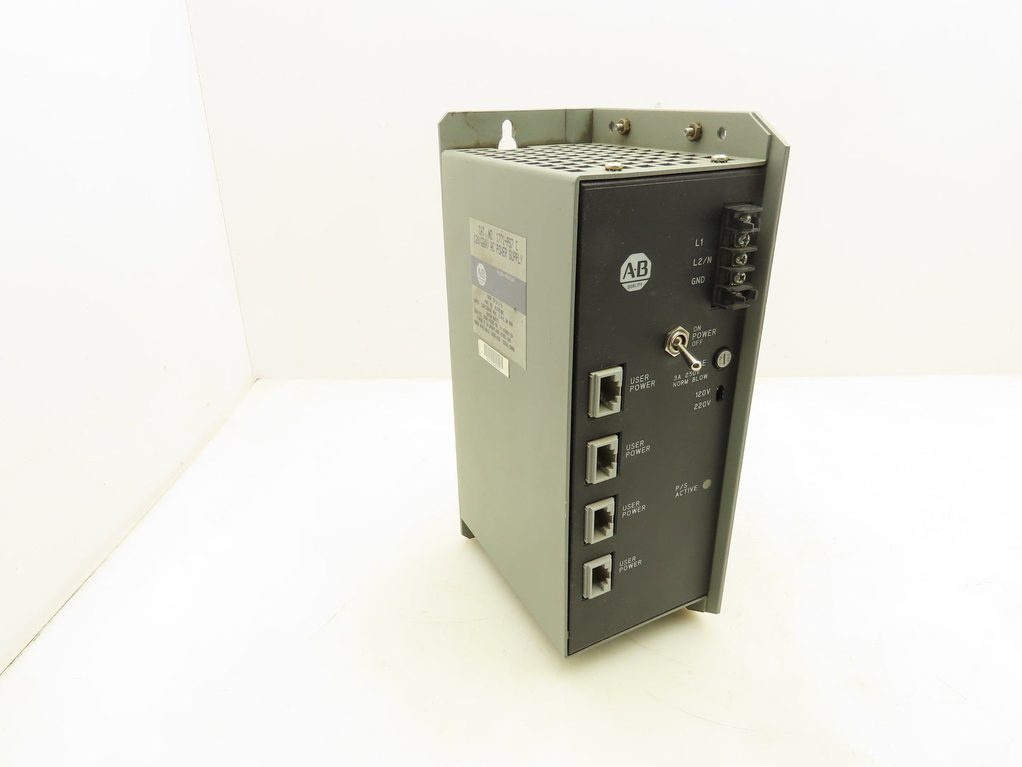 Allen Bradley 1771-PS7 Power Supply Module 120-220VAC Series C