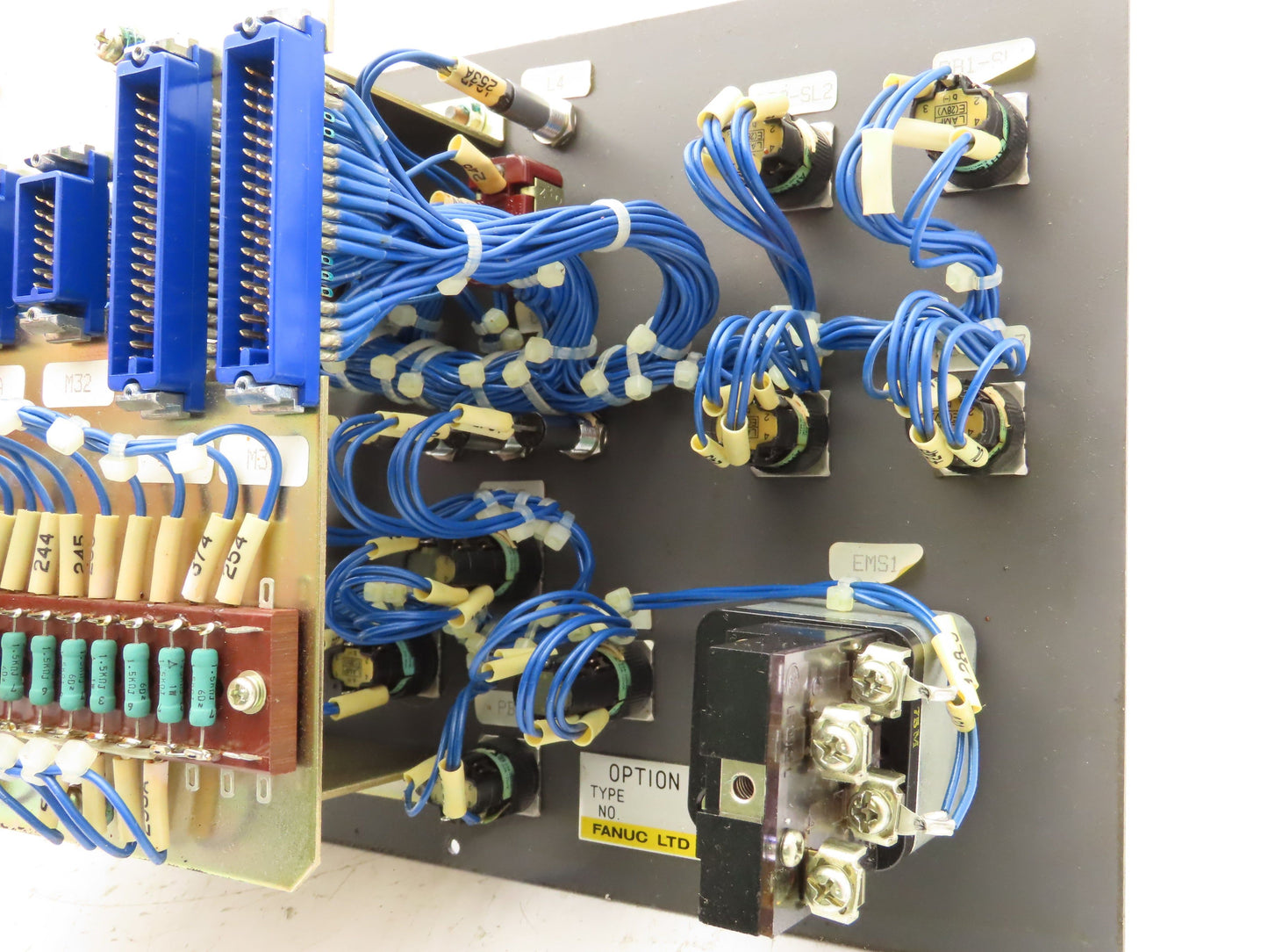 Fanuc A13B-0139-C340 Option Unit Spindle Operator Control Panel w/Parts Counter